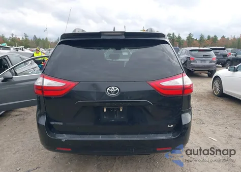 2018 Toyota Sienna Le 8 Passenger from USA, damaged, VIN 5TDKZ3DC0JS927664
